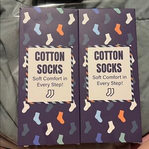 NWT 2 Pair for $20.00 Do Not Disturb I'm Watching Football Novelty Crew Socks